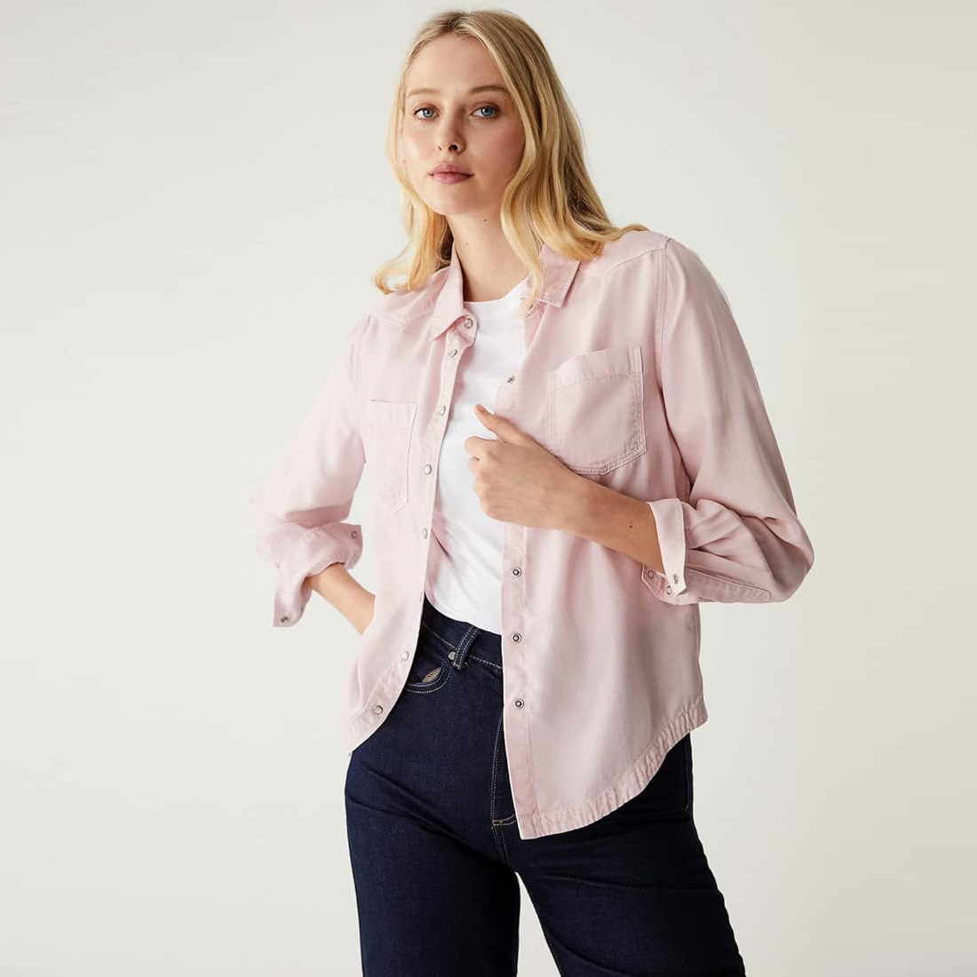 M&S Pink Shirt